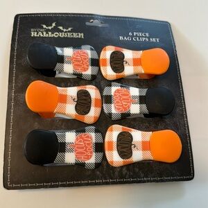 NWT HALLOWEEN CLIP SET (6)